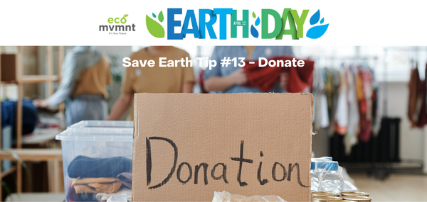 SAVE EARTH TIP #13
