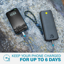 Nimble Champ PRO Portable Laptop & Mobile Charger - Midnight Black