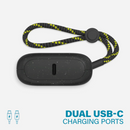 Nimble Champ PRO Portable Laptop & Mobile Charger - Midnight Black