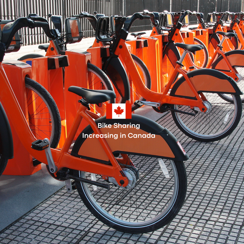 Bike Sharing Increasing in Canada