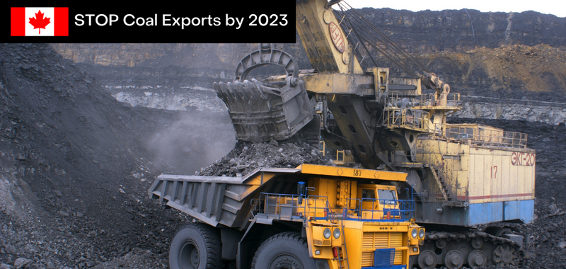 Canada STOP Exporting Coal
