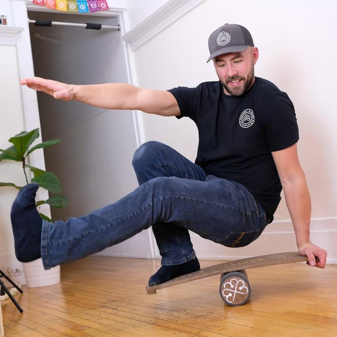 Eco-Friendly MTL Balance Board at ecoMVMNT for Fitness and Exercise