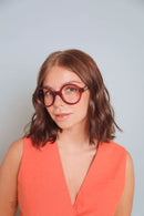 Newton C3 Round Acetate Eyeglass Frame | Hardem Eyewear