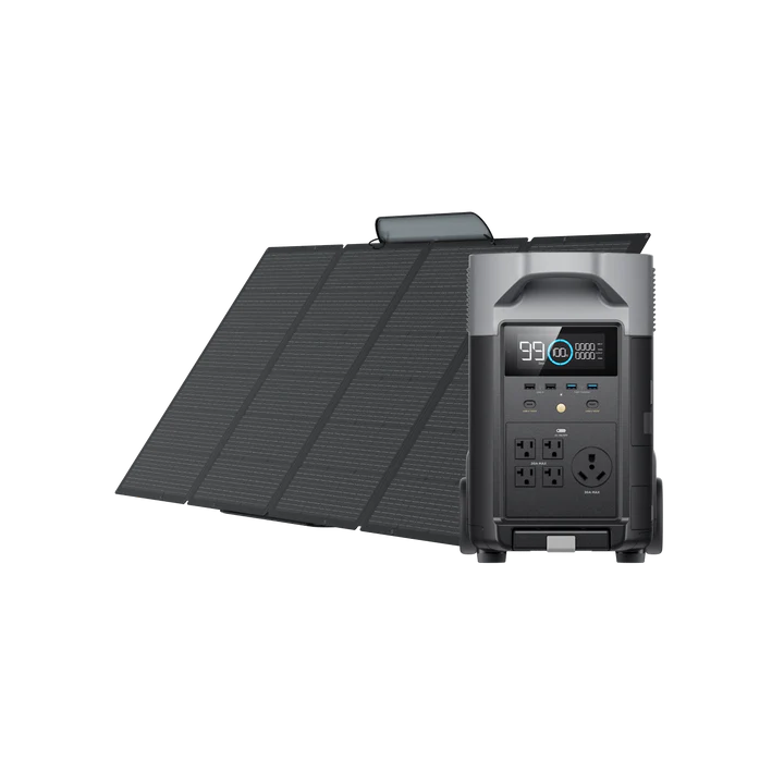 EcoFlow DELTA Pro Portable Power Station 3.6-25kWh + Solar Panels