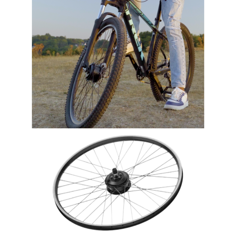 Swytch e-Bike Black Wheel