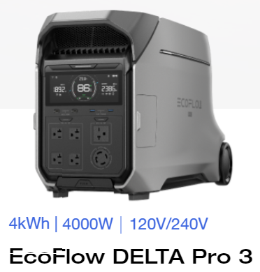 EcoFlow Backup Power For Hours | 1-2 Days | 3 Days | 1 Week+