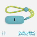 Nimble CHAMP Portable Mobile Charger - Shorebreak Blue