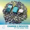 Nimble CHAMP Portable Mobile Charger - Shorebreak Blue