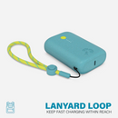 Nimble CHAMP Portable Mobile Charger - Shorebreak Blue