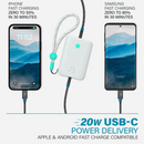 Nimble CHAMP Portable Mobile Charger - Luna White