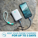 Nimble CHAMP Portable Mobile Charger - Luna White