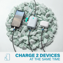 Nimble CHAMP Portable Mobile Charger - Luna White