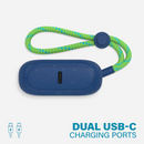 Nimble Eco-Friendly Champ PRO Portable Laptop & Mobile Charger - Nebula Blue