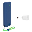 Nimble Champ PRO Portable Charger (Nebula Blue) & Wally SubNano 30W Wall Charger